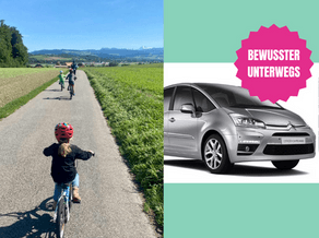 Dani, Annina + ihre 3 Kinder: Der Umwelt zuliebe 1 Monat aufs Auto verzichtet